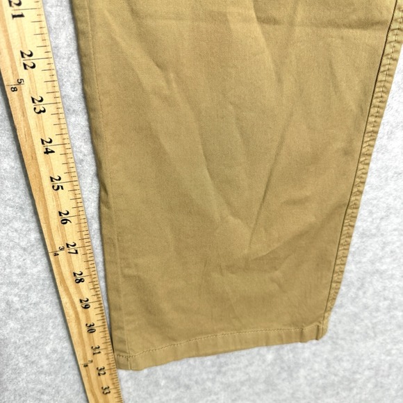 J Crew Pants Womens 32 Tall 32T Chino Lightweight Stretch Straight Tan Brown NWT - Picture 14 of 14